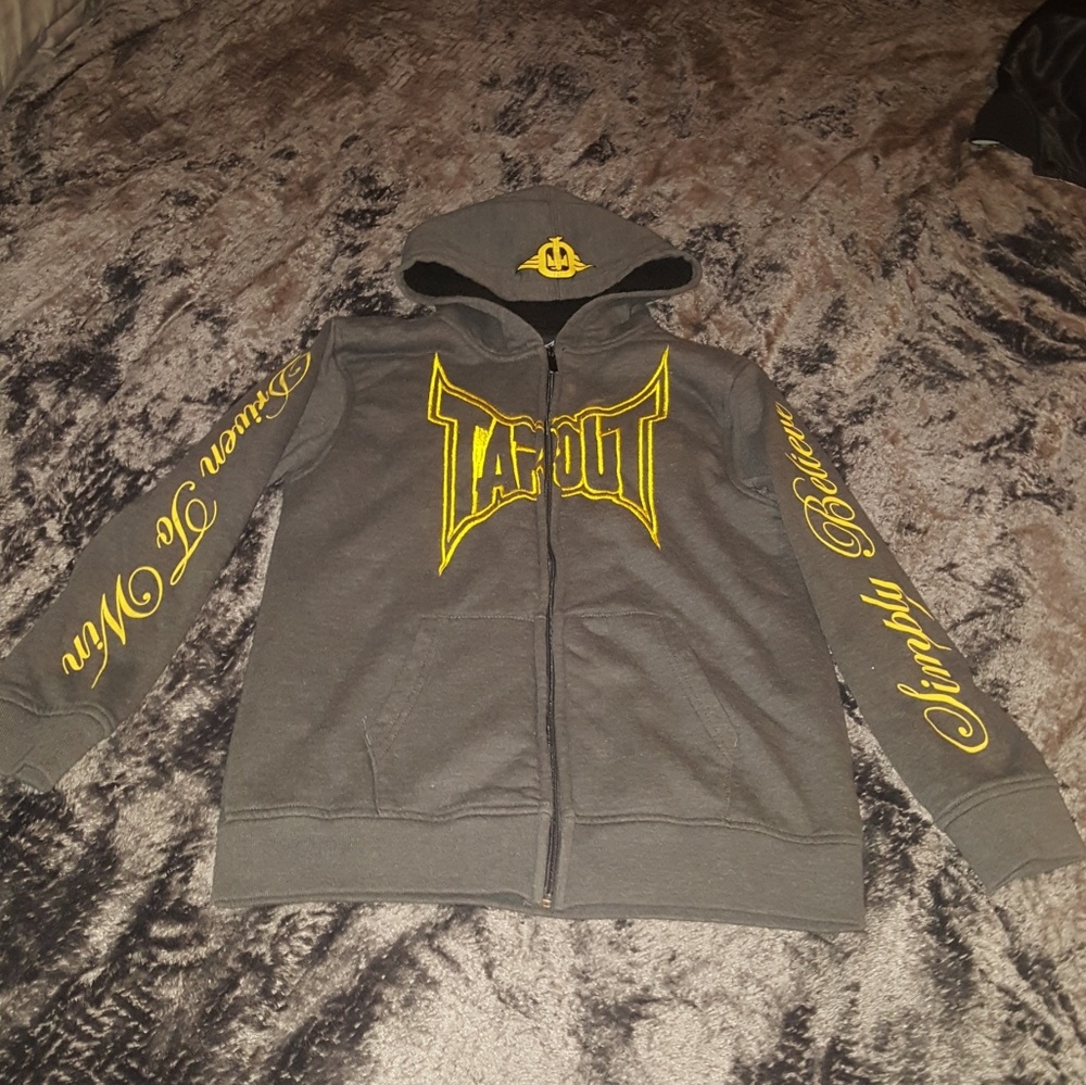 Boys Tap Out Zip Up Hoodie